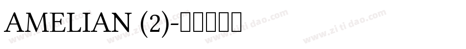 AMELIAN (2)字体转换